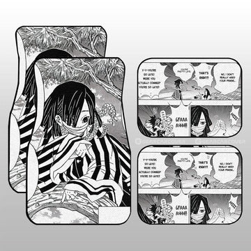 Obanai Car Floor Mats Custom Kimetsu No Yaiba Manga Car Accessories - Gearcarcover - 1