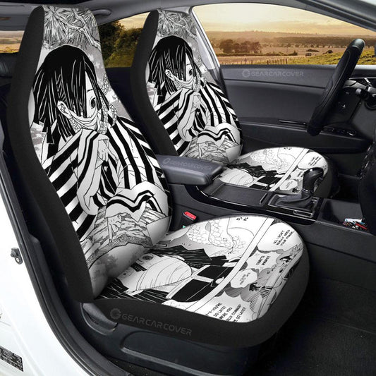 Obanai Car Seat Covers Custom Kimetsu No Yaiba Manga Car Accessories - Gearcarcover - 1