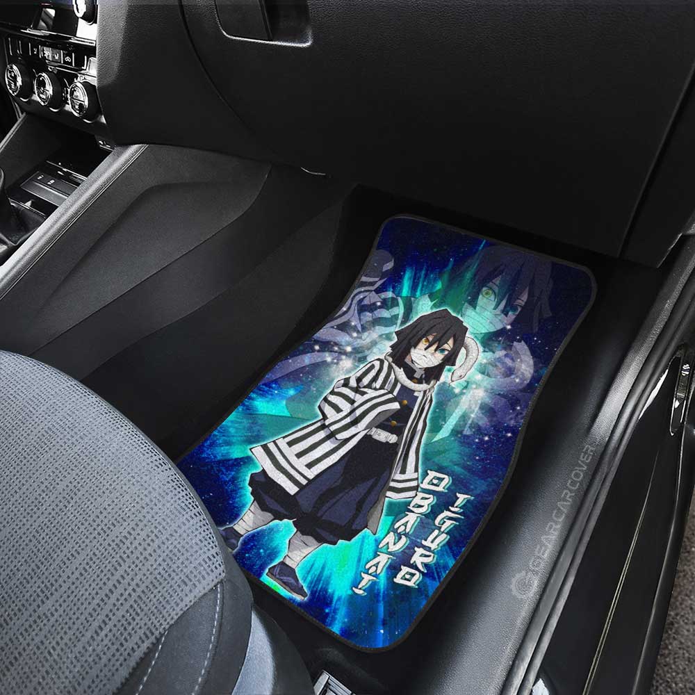 Obanai Iguro Car Floor Mats Custom Characters Demon Slayer Car Accessories - Gearcarcover - 3