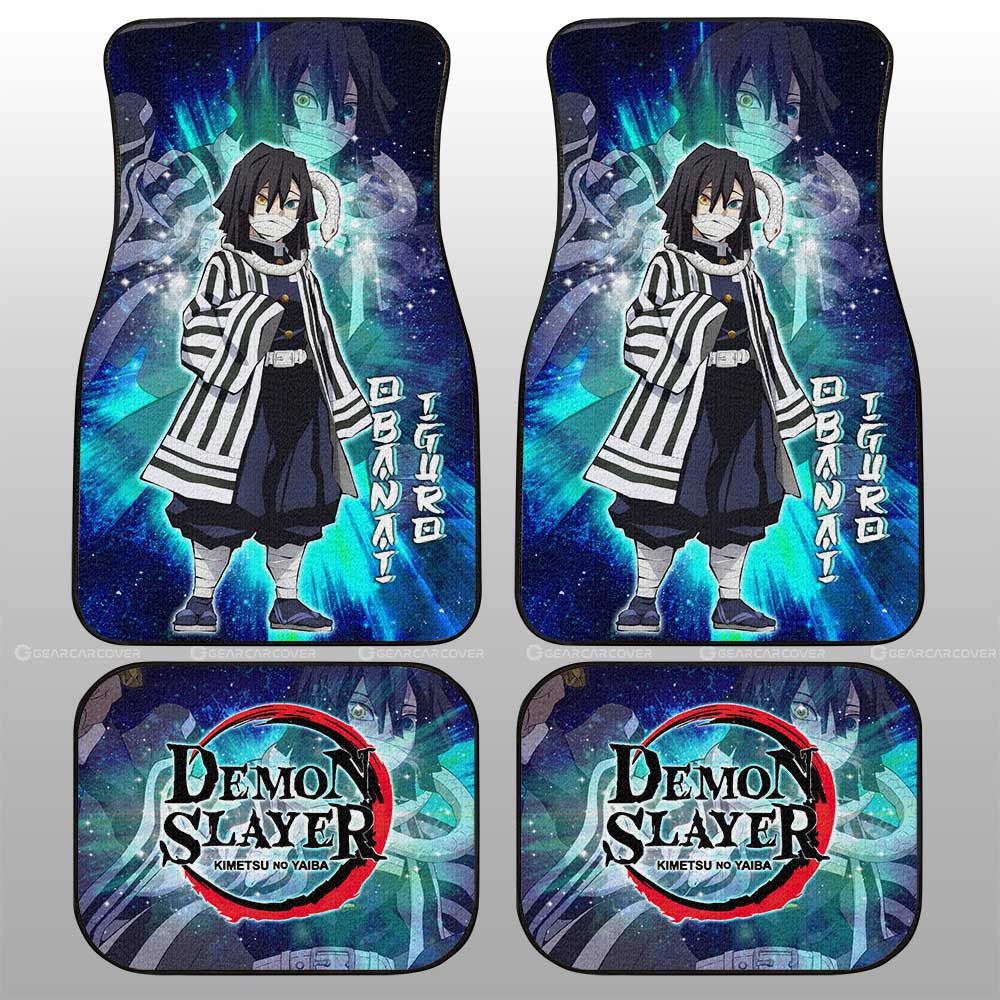 Obanai Iguro Car Floor Mats Custom Characters Demon Slayer Car Accessories - Gearcarcover - 1