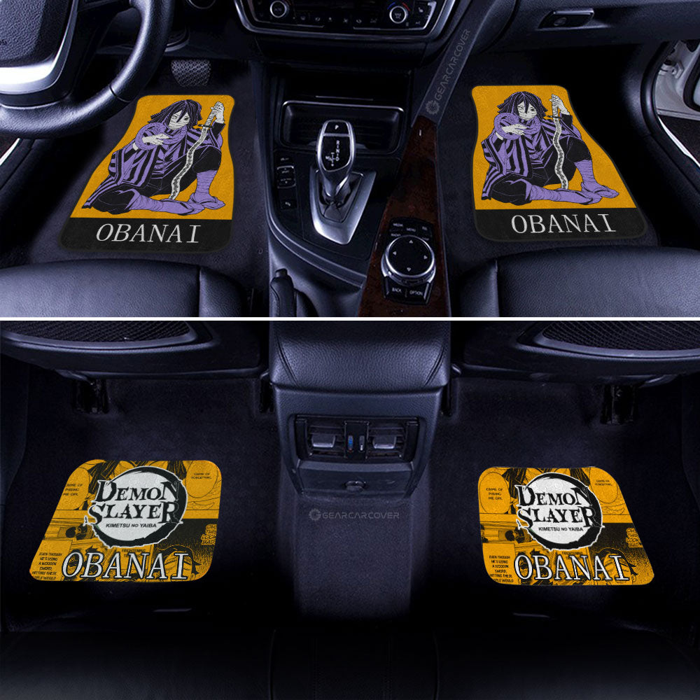 Obanai Iguro Car Floor Mats Custom Demon Slayer Anime Car Accessories - Gearcarcover - 3