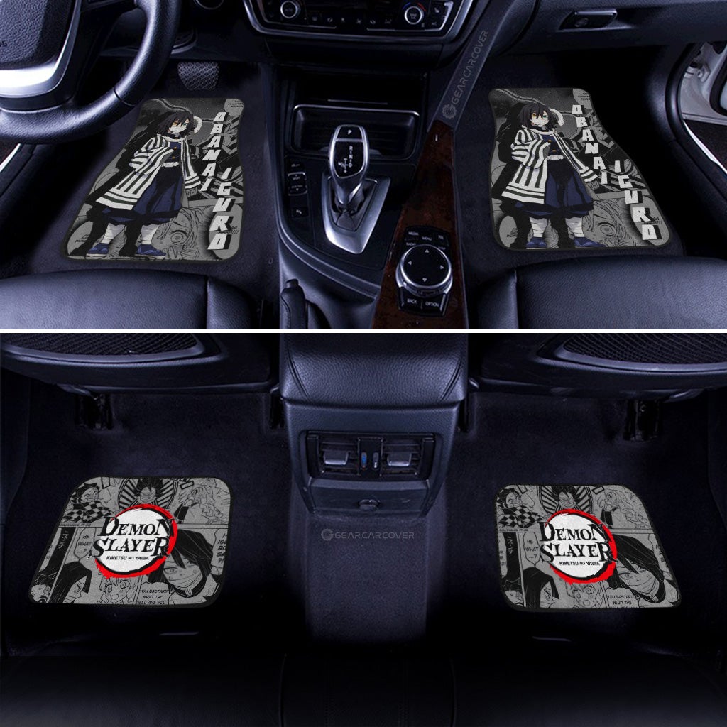 Obanai Iguro Car Floor Mats Custom Demon Slayer Anime Mix Mangas - Gearcarcover - 3