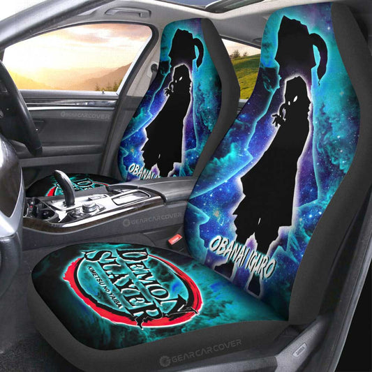 Obanai Iguro Car Seat Covers Custom Demon Slayer Anime - Gearcarcover - 2