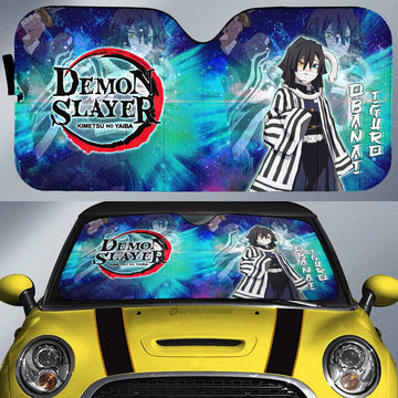 Obanai Iguro Car Sunshade Custom Characters Demon Slayer Car Accessories - Gearcarcover - 1