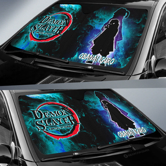 Obanai Iguro Car Sunshade Custom Demon Slayer Anime - Gearcarcover - 2