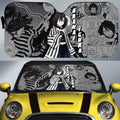 Obanai Iguro Car Sunshade Custom Demon Slayer Anime Mix Mangas - Gearcarcover - 1