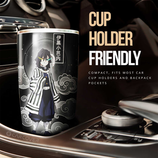 Obanai Iguro Tumbler Cup Custom Anime Demon Slayer Car Interior Accessories - Gearcarcover - 2