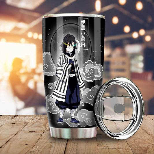 Obanai Iguro Tumbler Cup Custom Anime Demon Slayer Car Interior Accessories - Gearcarcover - 1