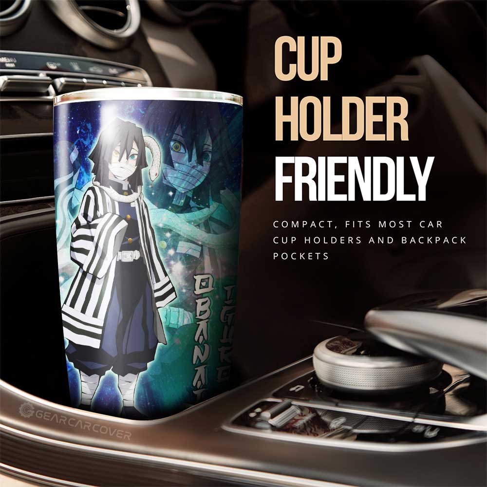 Obanai Iguro Tumbler Cup Custom Characters Demon Slayer Car Accessories - Gearcarcover - 3