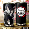 Obanai Iguro Tumbler Cup Custom Demon Slayer Anime - Gearcarcover - 3