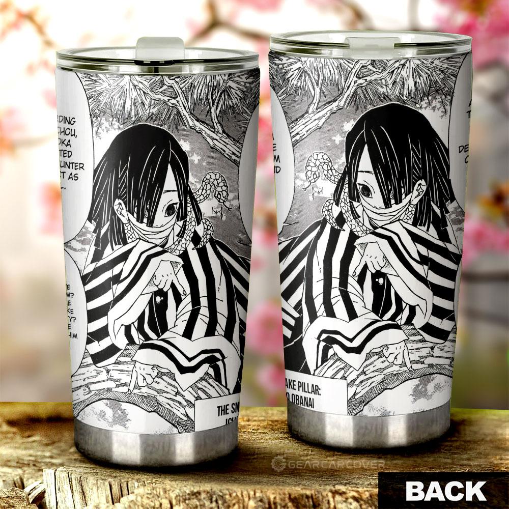 Obanai Tumbler Cup Custom Kimetsu No Yaiba Manga Car Accessories - Gearcarcover - 1