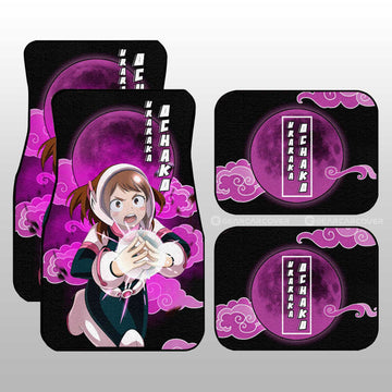 Ochako Uraraka Car Floor Mats Custom Anime My Hero Academia Car Interior Accessories - Gearcarcover - 1