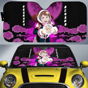 Ochako Uraraka Car Sunshade Custom My Hero Academia Anime Car Accessories - Gearcarcover - 1