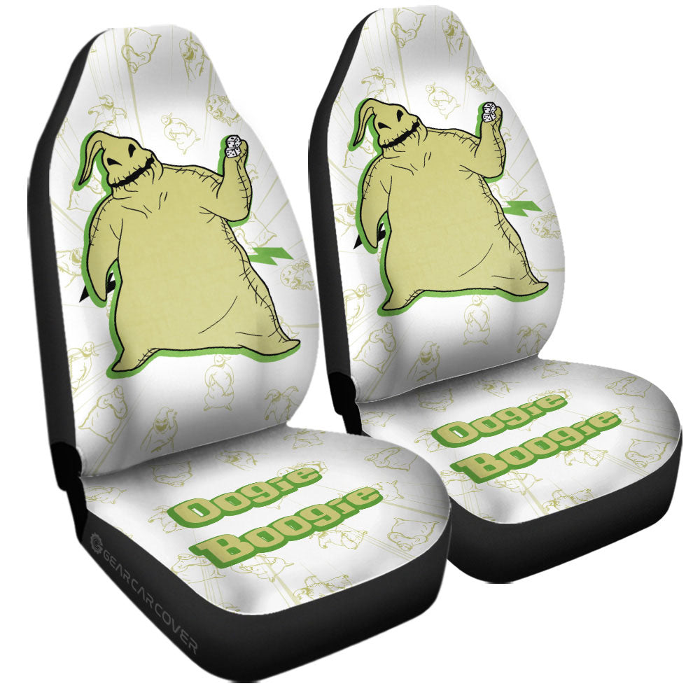 Oggie Boogie Car Seat Covers Custom Cartoon Car Accessories - Gearcarcover - 3