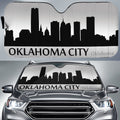 Oklahoma City Skyline Car Sunshade Custom Car Accessories - Gearcarcover - 1
