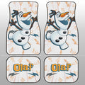 Olaf Car Floor Mats Custom Cartoon Car Accessories - Gearcarcover - 1