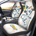 Olaf Car Seat Covers Custom Cartoon Car Accessories - Gearcarcover - 2