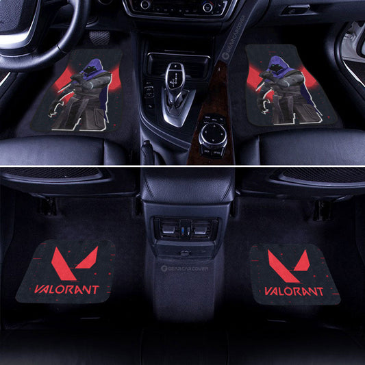 Omen Car Floor Mats Custom Valorant Agent - Gearcarcover - 2
