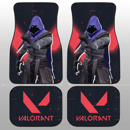 Omen Car Floor Mats Custom Valorant Agent - Gearcarcover - 1
