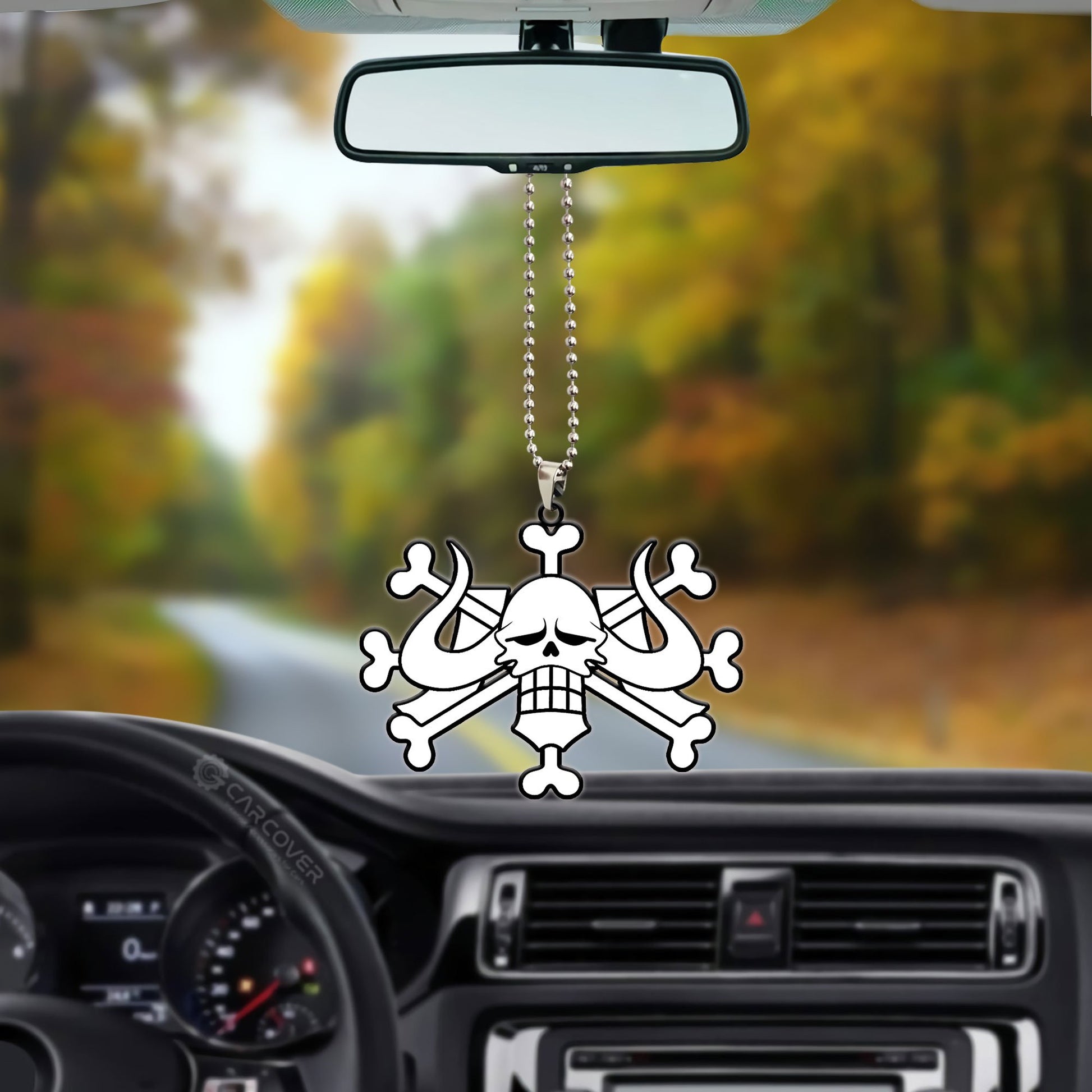 One Piece Beast Pirates Flag Ornament Custom Anime Car Accessories - Gearcarcover - 3