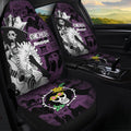 One Piece Brook Car Seat Covers Custom Anime Mix Manga Car Interior Accessories - Gearcarcover - 1