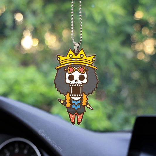 One Piece Brook Ornament Custom Anime Car Interior Accessories - Gearcarcover - 2