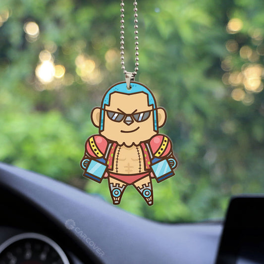 One Piece Franky Ornament Custom Anime Car Interior Accessories - Gearcarcover - 2