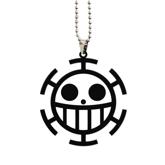 One Piece Heart Pirates Flag Ornament Custom Anime Car Accessories - Gearcarcover - 1