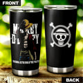 One Piece Monkey D. Luffy Personalized Tumbler Stainless Steel Vacuum Insulated 20oz Car Interior Accessories - Gearcarcover - 4