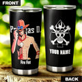 One Piece Portgas D. Ace Personalized Tumbler Stainless Steel Vacuum Insulated 20oz - Gearcarcover - 1