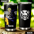 One Piece Vinsmoke Sanji Personalized Tumbler Stainless Steel Vacuum Insulated 20oz - Gearcarcover - 4