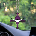 One Piece Whitebeard Pirates Flag Ornament Custom Anime Car Accessories - Gearcarcover - 2