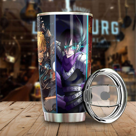 One Punch Man Tumbler Cup Custom Anime Car Accessories - Gearcarcover - 1
