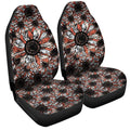 Orange Sunflower Car Seat Covers Custom Car Decoration - Gearcarcover - 3