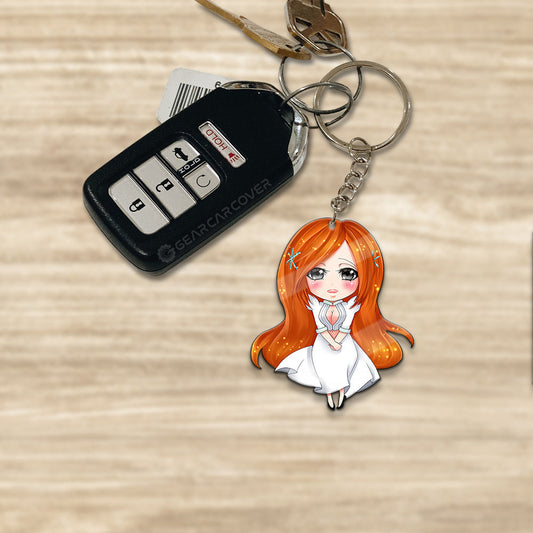 Orihime Inoue Keychain Custom Bleach Anime Car Accessories - Gearcarcover - 1