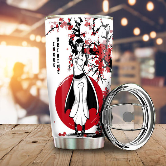 Orihime Inoue Tumbler Cup Custom Japan Style Anime Bleach Car Interior Accessories - Gearcarcover - 1