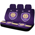 Orlando City SC Car Back Seat Covers Custom Car Accessories For Fans - Gearcarcover - 2