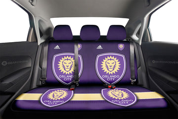 Orlando City SC Car Back Seat Covers Custom Car Accessories For Fans - Gearcarcover - 1