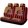Ottawa Senators Car Back Seat Cover Custom US Flag Style - Gearcarcover - 1