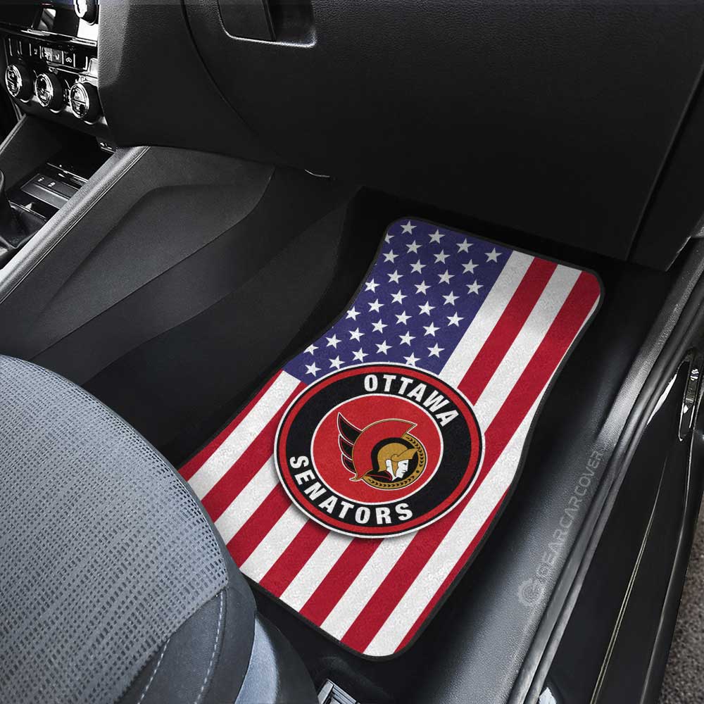 Ottawa Senators Car Floor Mats Custom Car Accessories - Gearcarcover - 3