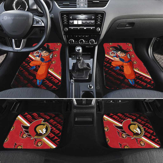 Ottawa Senators Car Floor Mats Custom Car Decorations For Fans - Gearcarcover - 2