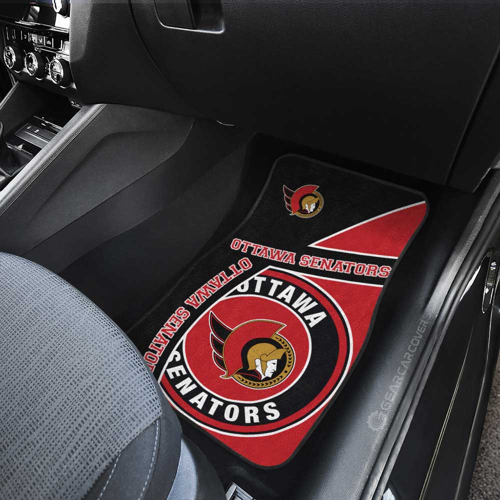 Ottawa Senators Car Floor Mats Custom Car Decorations For Fans - Gearcarcover - 3