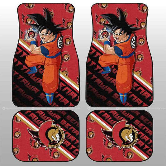 Ottawa Senators Car Floor Mats Custom Car Decorations For Fans - Gearcarcover - 1