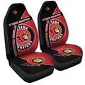 Ottawa Senators Car Seat Covers Custom Car Decorations For Fans - Gearcarcover - 3