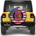 Ottawa Senators Spare Tire Covers Custom US Flag Style - Gearcarcover - 1