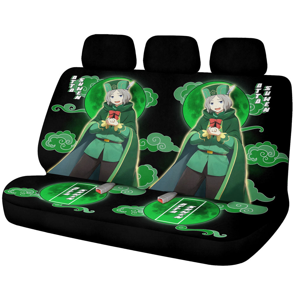 Otto Suwen Car Back Seat Covers Custom Re:Zero Anime Car Accessories - Gearcarcover - 1