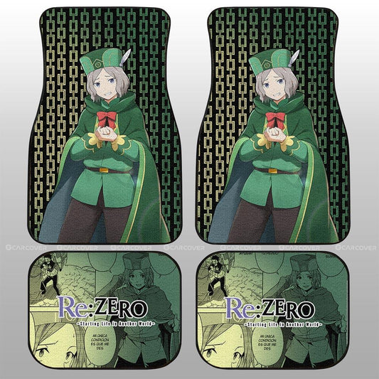 Otto Suwen Car Floor Mats Custom Anime Re:Zero Car Accessories - Gearcarcover - 2
