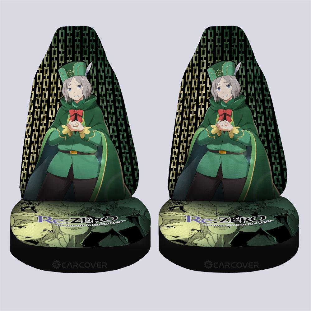 Otto Suwen Car Seat Covers Custom Anime Re:Zero Car Accessories - Gearcarcover - 4