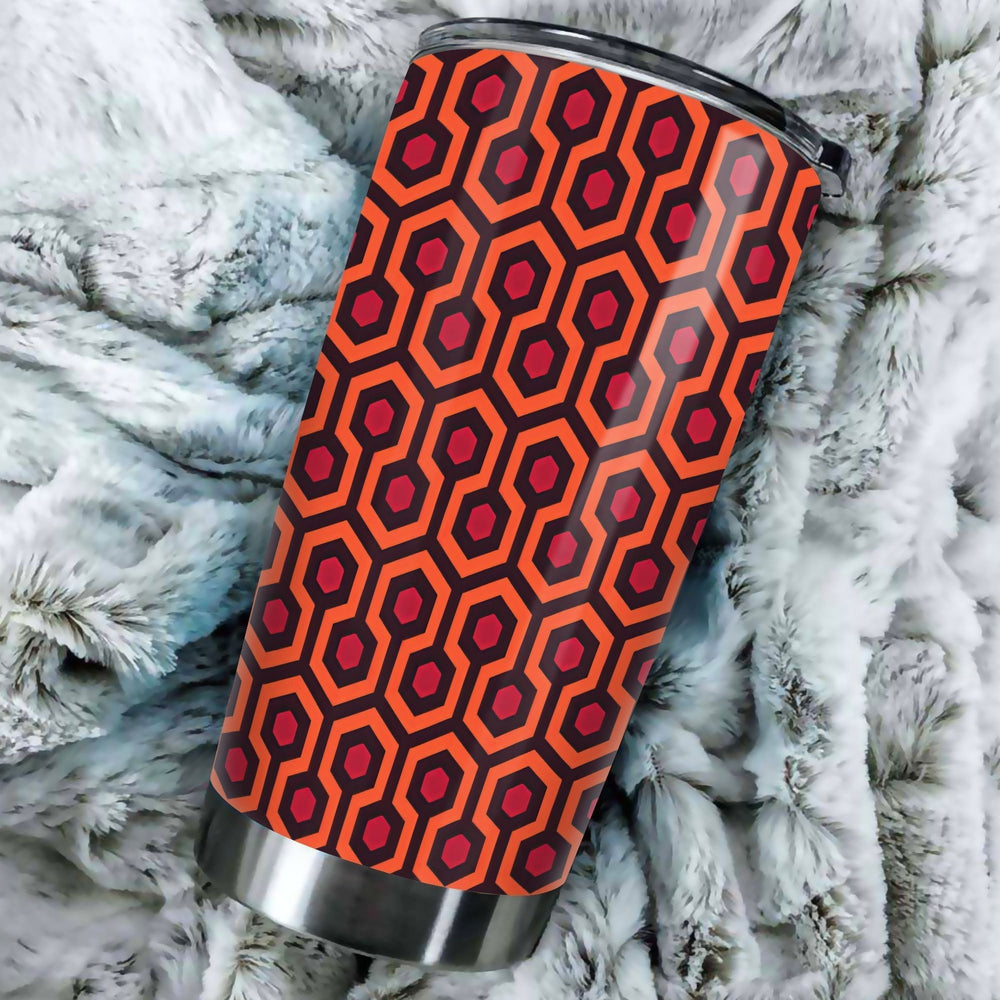 Overlook Hotel Carpet Pattern Tumbler Stainless Steel - Gearcarcover - 1