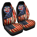 PACU Nurse Car Seat Covers Custom American Flag Car Accessories For PACU Nurse - Gearcarcover - 3